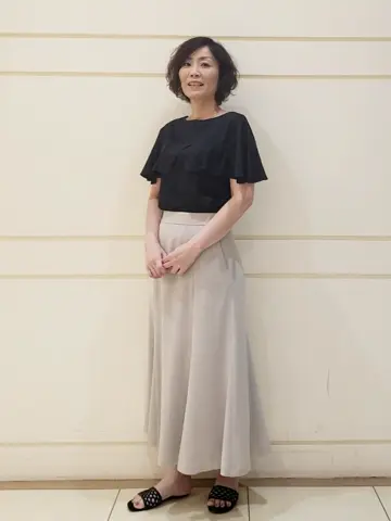 自由区 maruri コーディネート画像