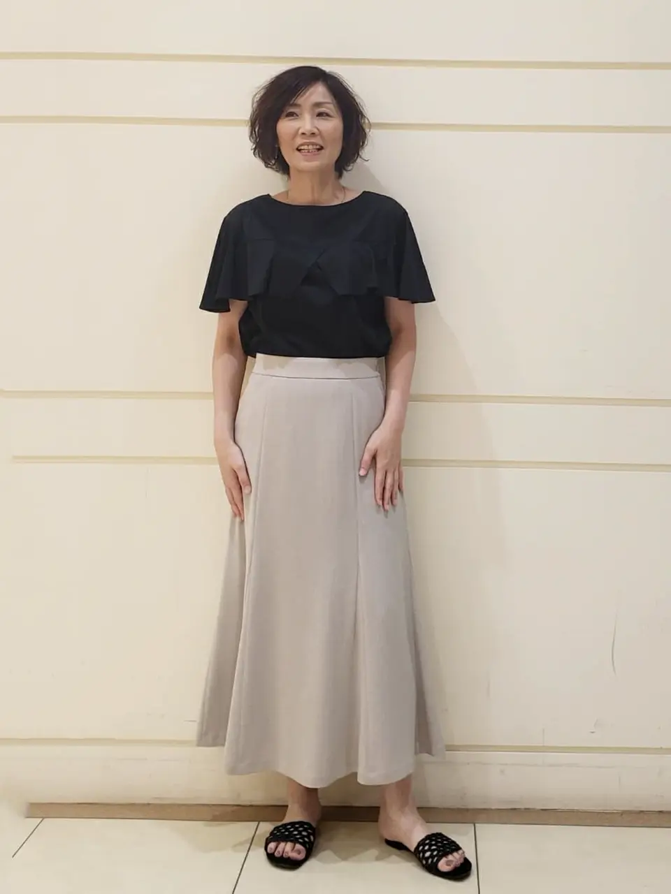 自由区 maruri コーディネート画像