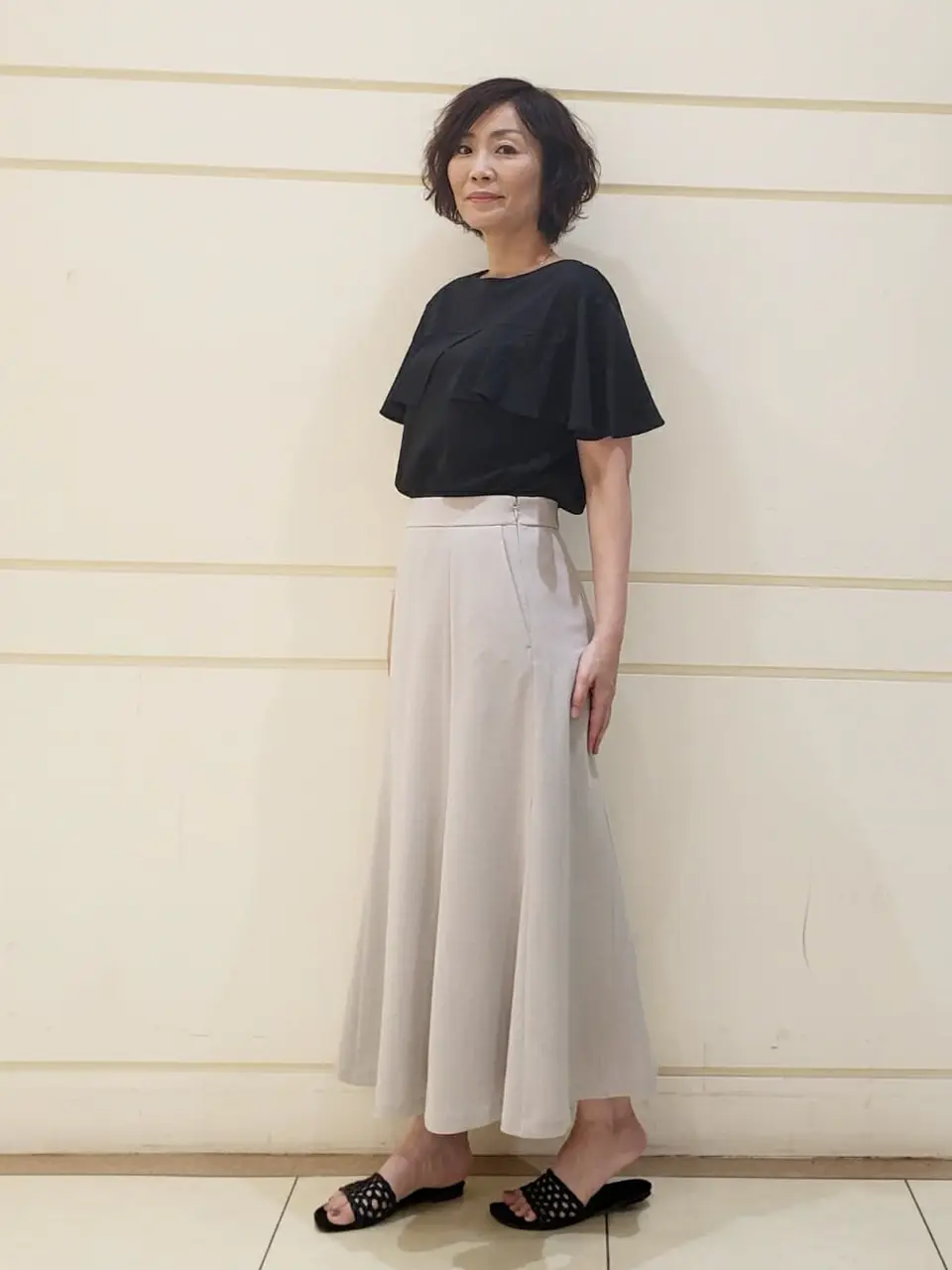 自由区 maruri コーディネート画像