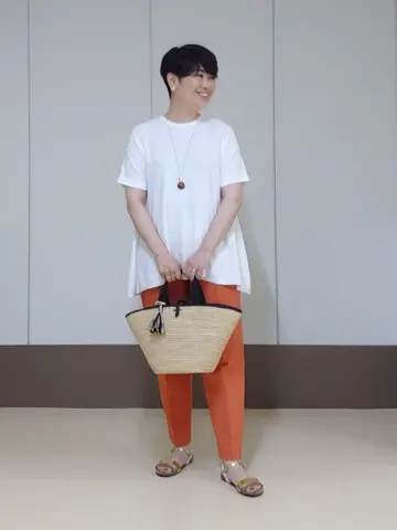 自由区 田中 コーディネート画像