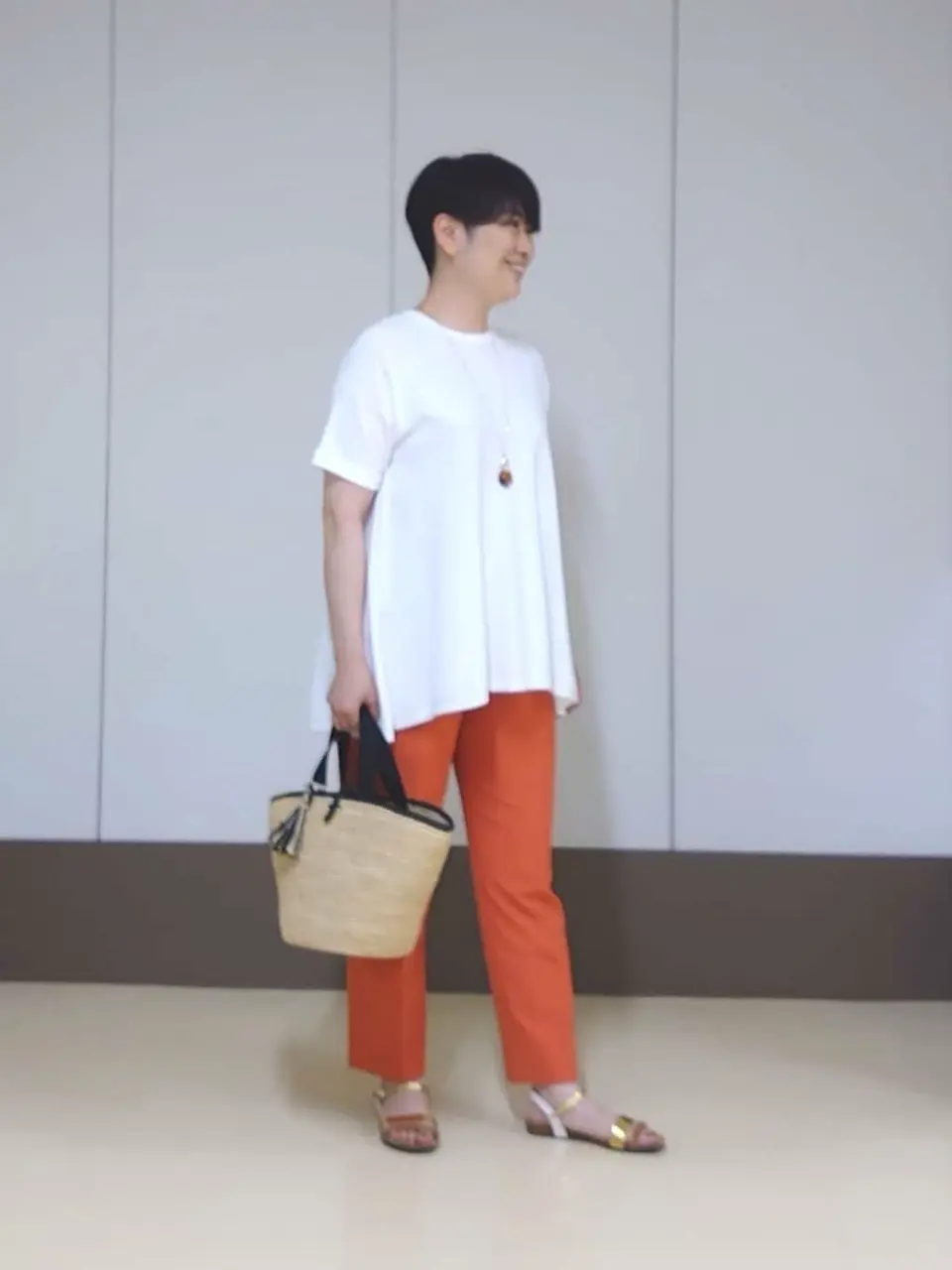 自由区 田中 コーディネート画像