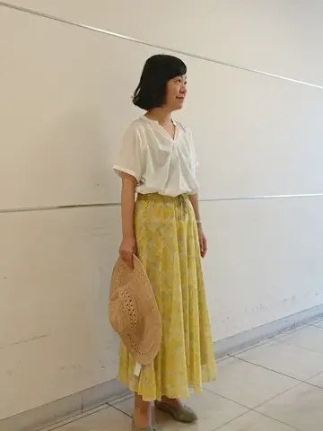 自由区 スタッフ コーディネート画像