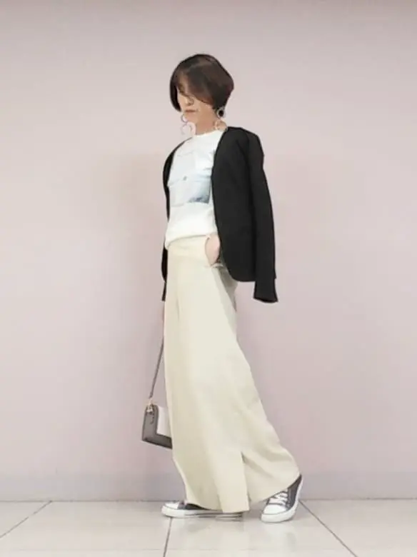 自由区 浅野 コーディネート画像