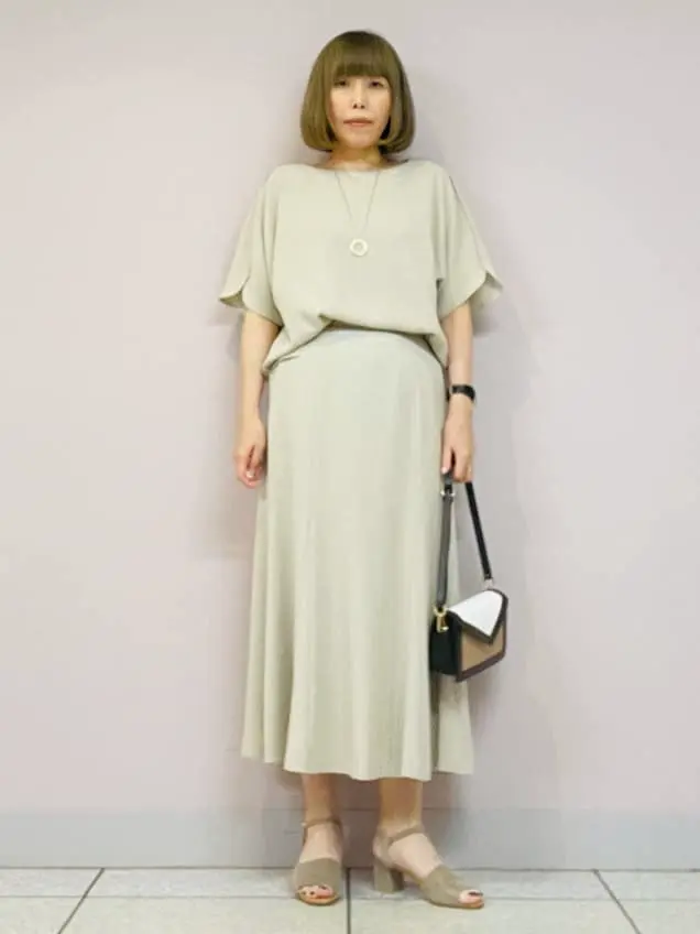 自由区 早川 コーディネート画像