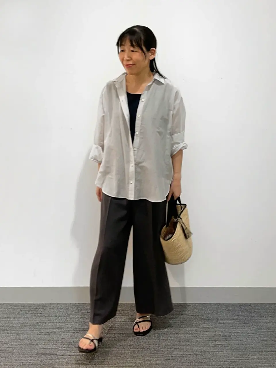 自由区 大川 コーディネート画像