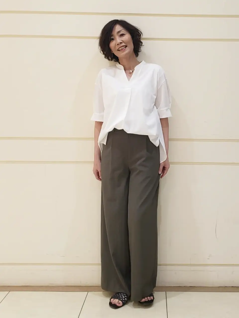 自由区 maruri コーディネート画像