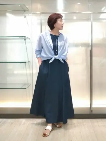 自由区 鶴田 コーディネート画像