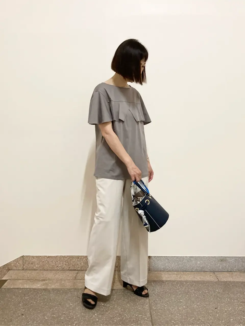 自由区 阿部 コーディネート画像