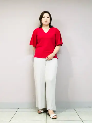 自由区 上島 コーディネート画像