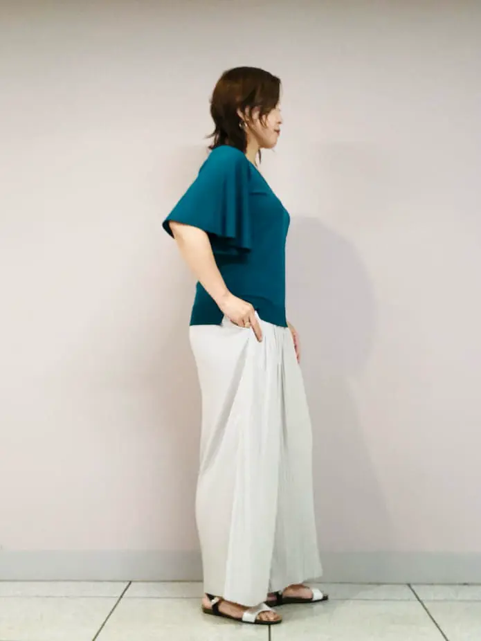 自由区 上島 コーディネート画像