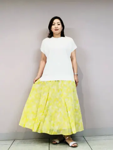 自由区 上島 コーディネート画像