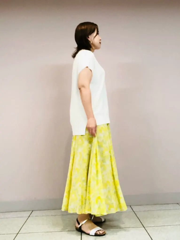 自由区 上島 コーディネート画像