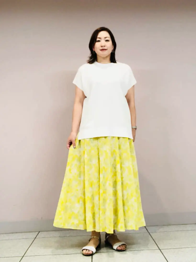 自由区 上島 コーディネート画像