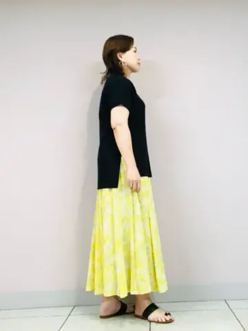 自由区 上島 コーディネート画像