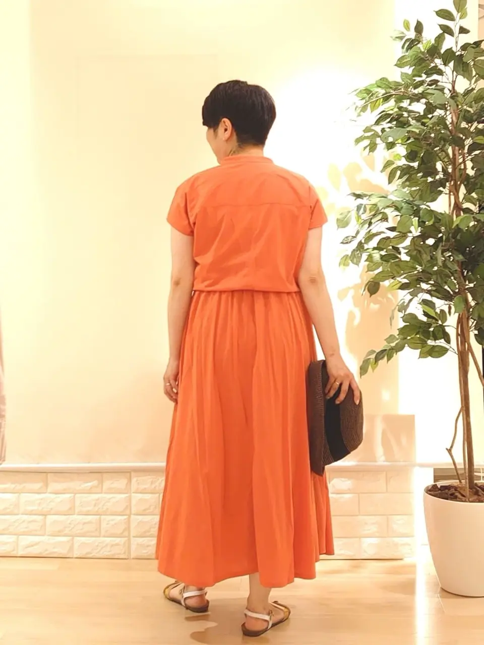 自由区 田中 コーディネート画像