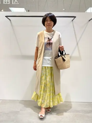 自由区 成川 コーディネート画像