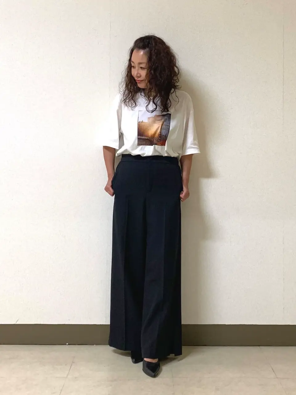 自由区 坂本 コーディネート画像