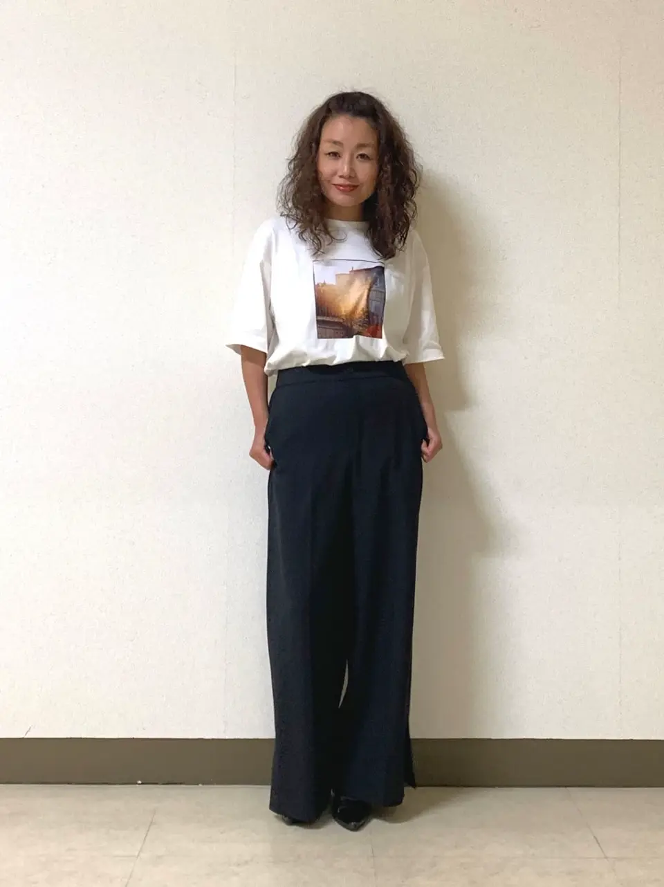 自由区 坂本 コーディネート画像