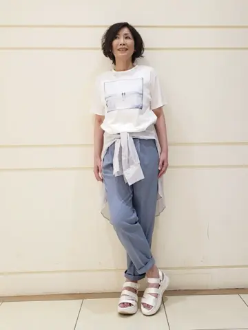 自由区 maruri コーディネート画像