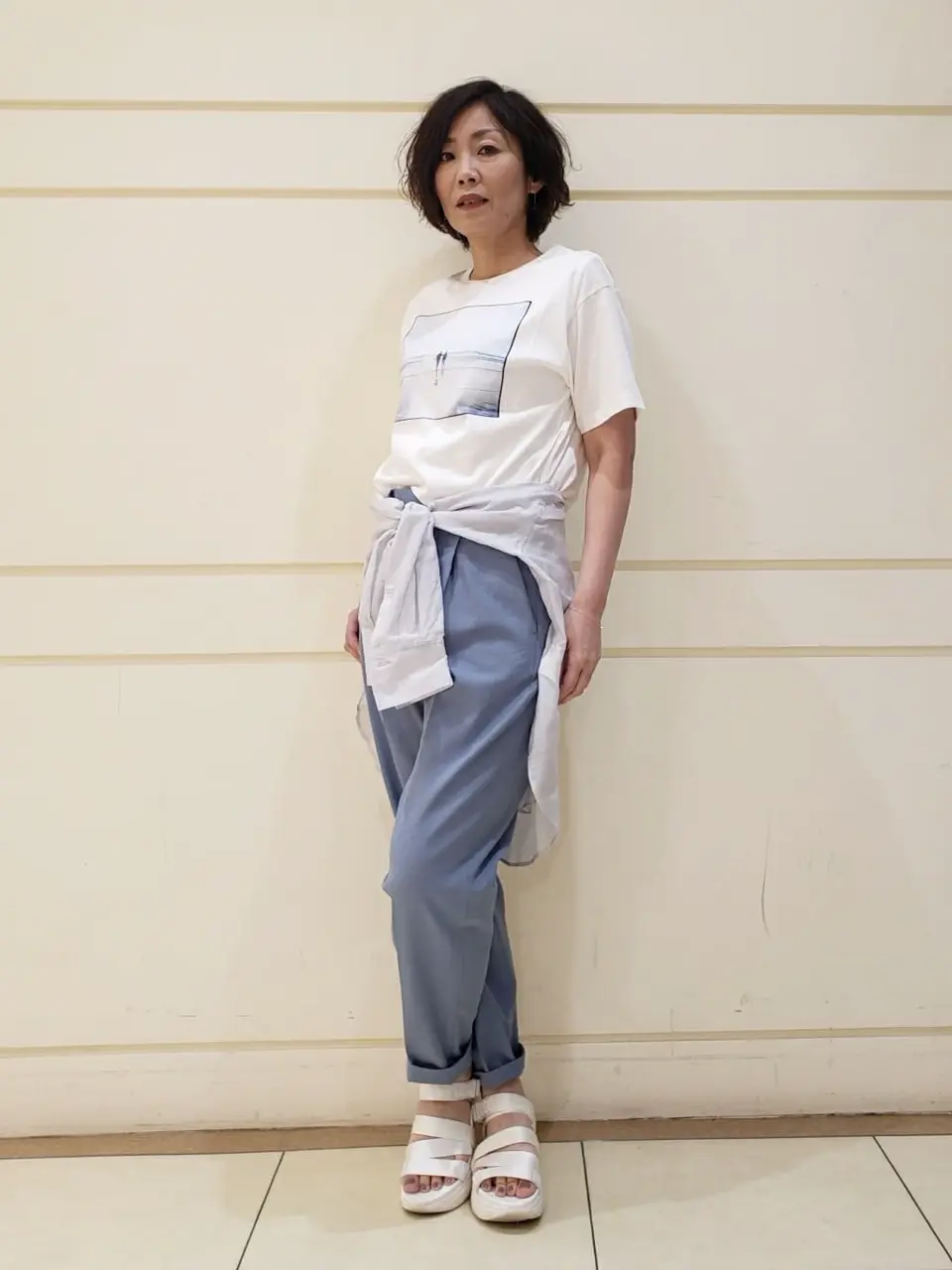 自由区 maruri コーディネート画像