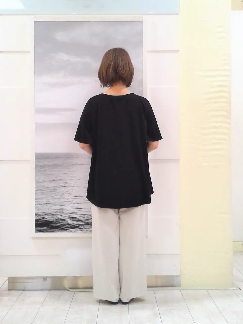 自由区 中鉢 コーディネート画像