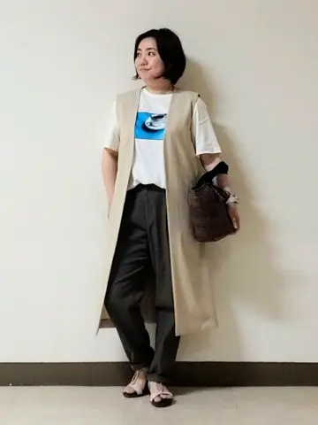 自由区 宇野 コーディネート画像