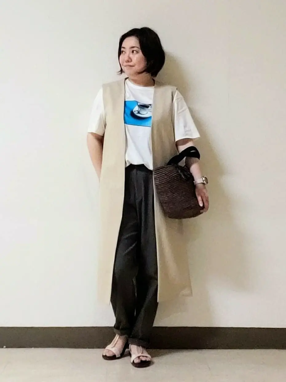 自由区 宇野 コーディネート画像