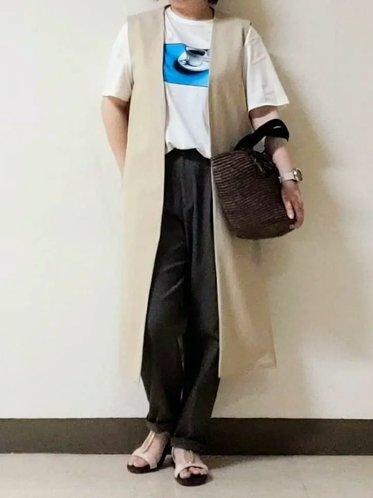 自由区 宇野 コーディネート画像