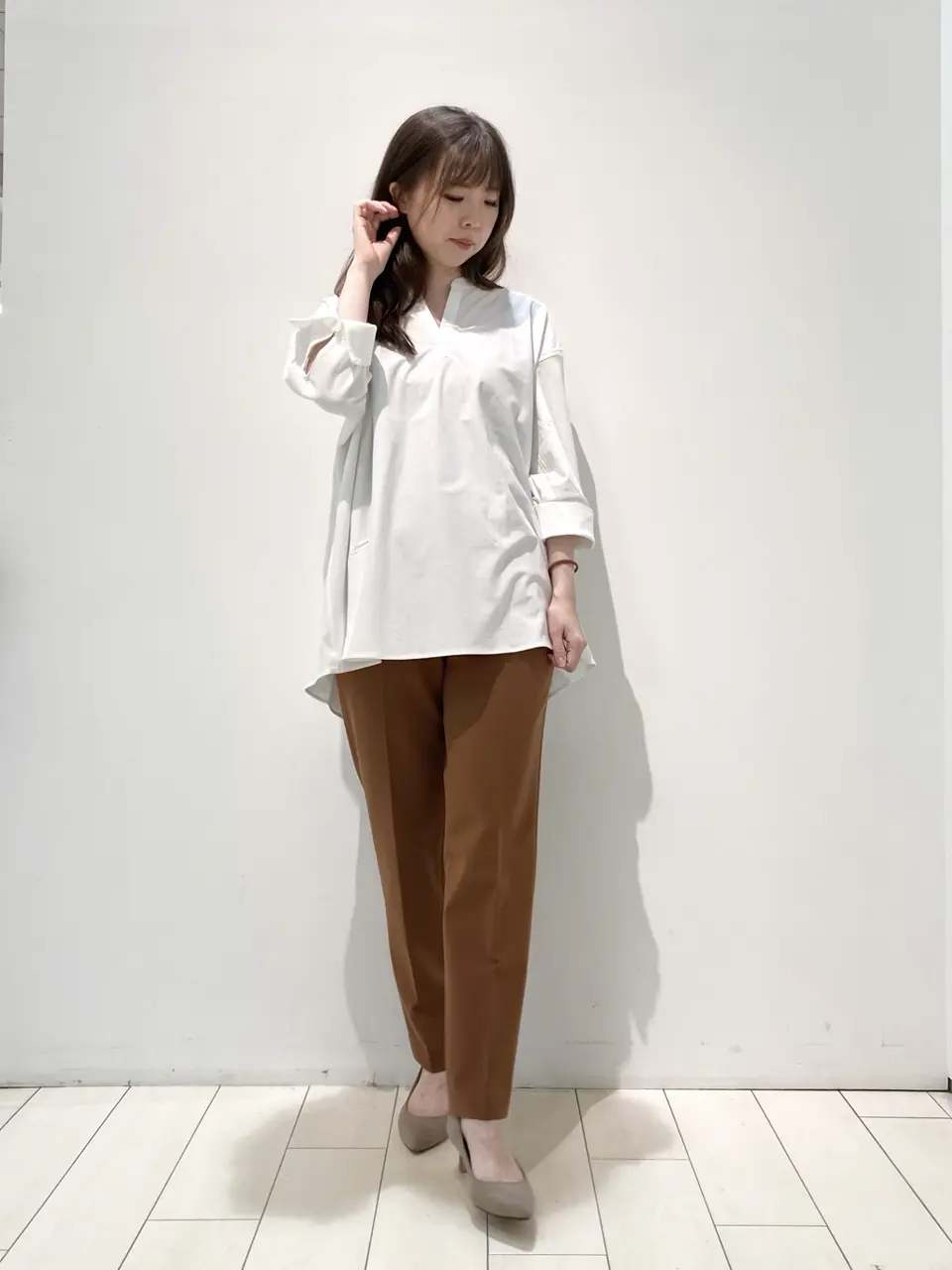  檀 コーディネート画像