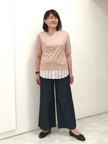 自由区 大野 コーディネート画像