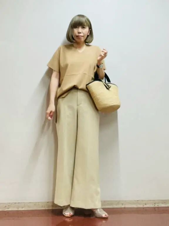 自由区 早川 コーディネート画像