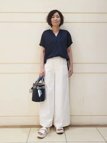 自由区 maruri コーディネート画像