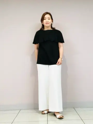 自由区 上島 コーディネート画像