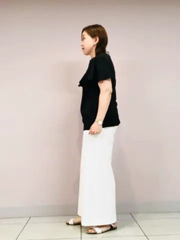 自由区 上島 コーディネート画像