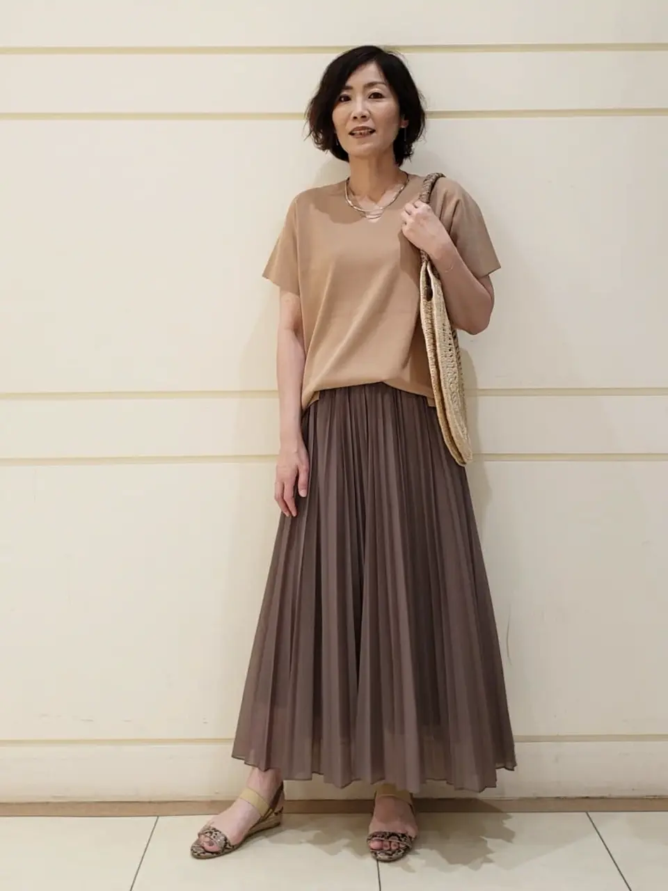 自由区 maruri コーディネート画像