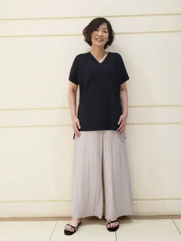 自由区 maruri コーディネート画像