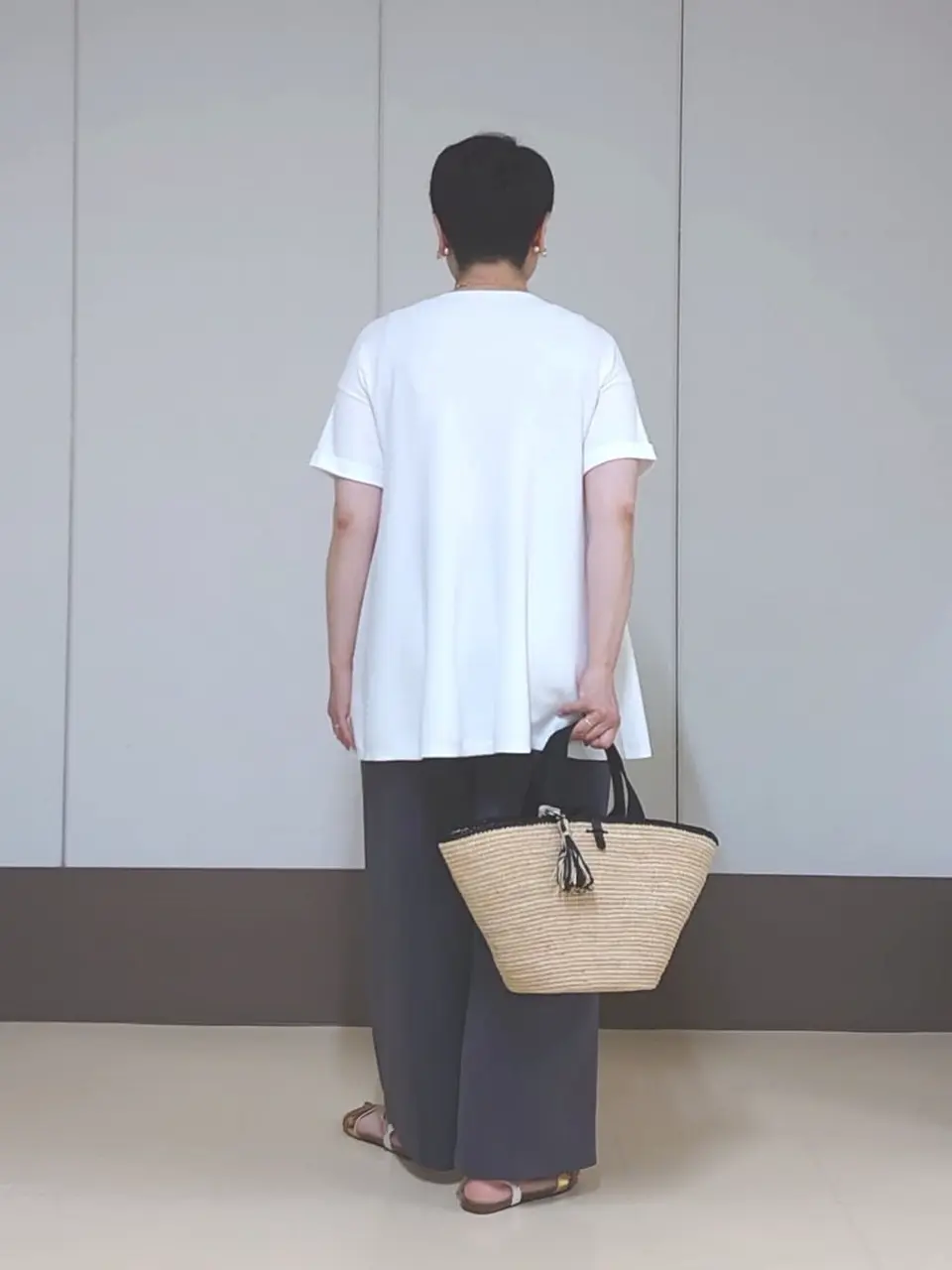 自由区 田中 コーディネート画像