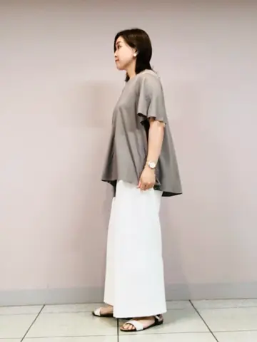 自由区 上島 コーディネート画像