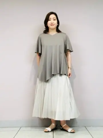 自由区 上島 コーディネート画像