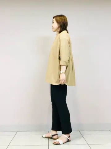 自由区 上島 コーディネート画像