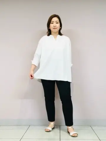 自由区 上島 コーディネート画像