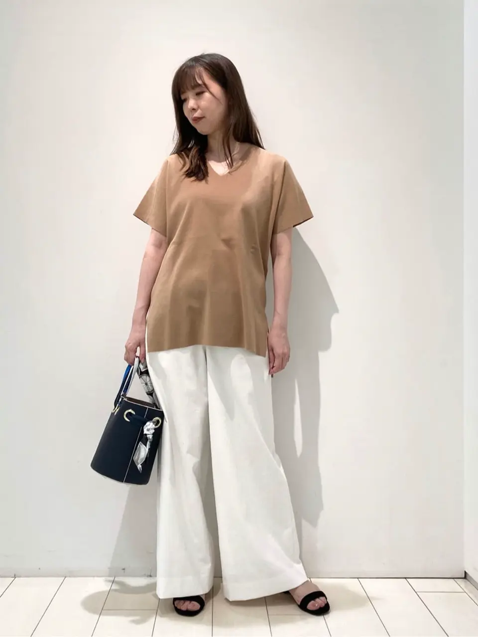  檀 コーディネート画像