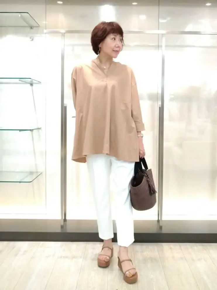 自由区 鶴田 コーディネート画像