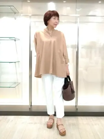 自由区 鶴田 コーディネート画像