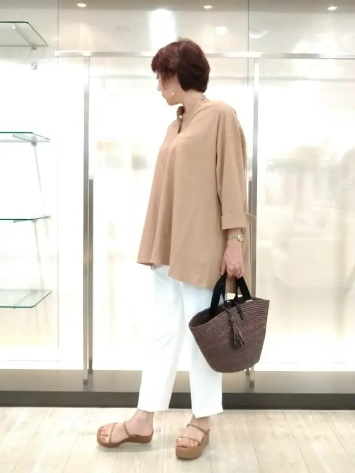 自由区 鶴田 コーディネート画像