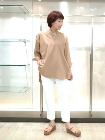 自由区 鶴田 コーディネート画像