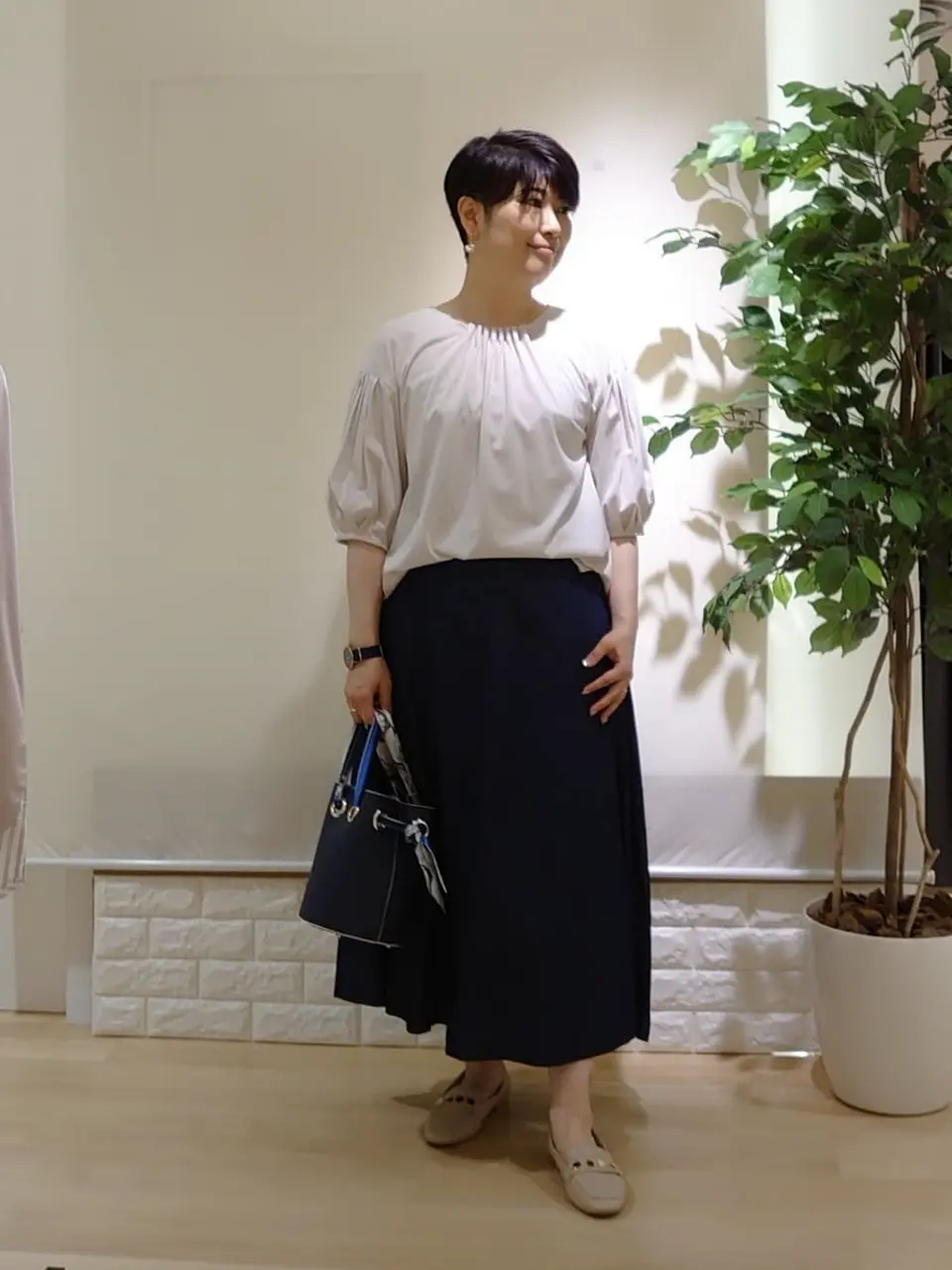 自由区 田中 コーディネート画像