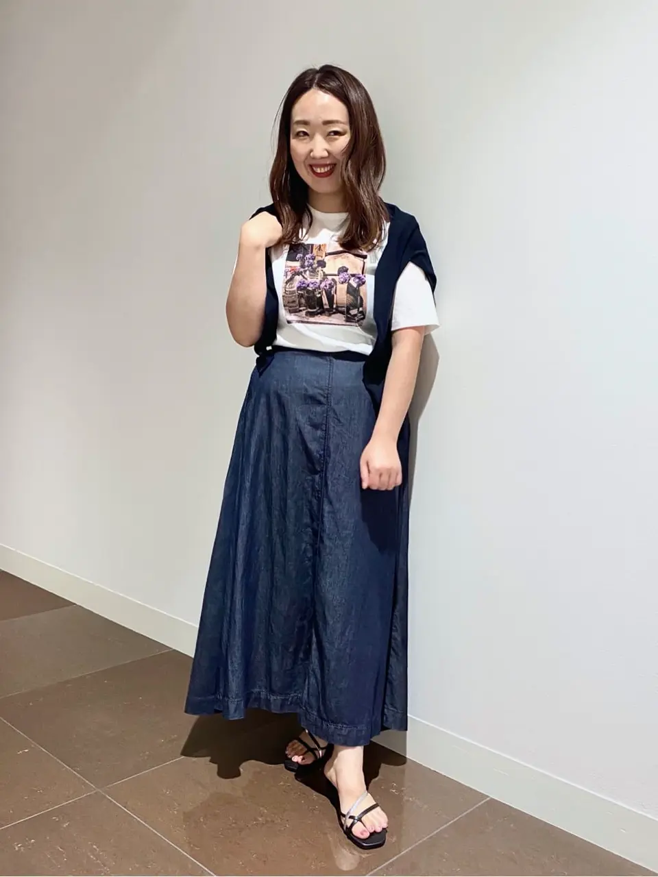 自由区 清水 コーディネート画像