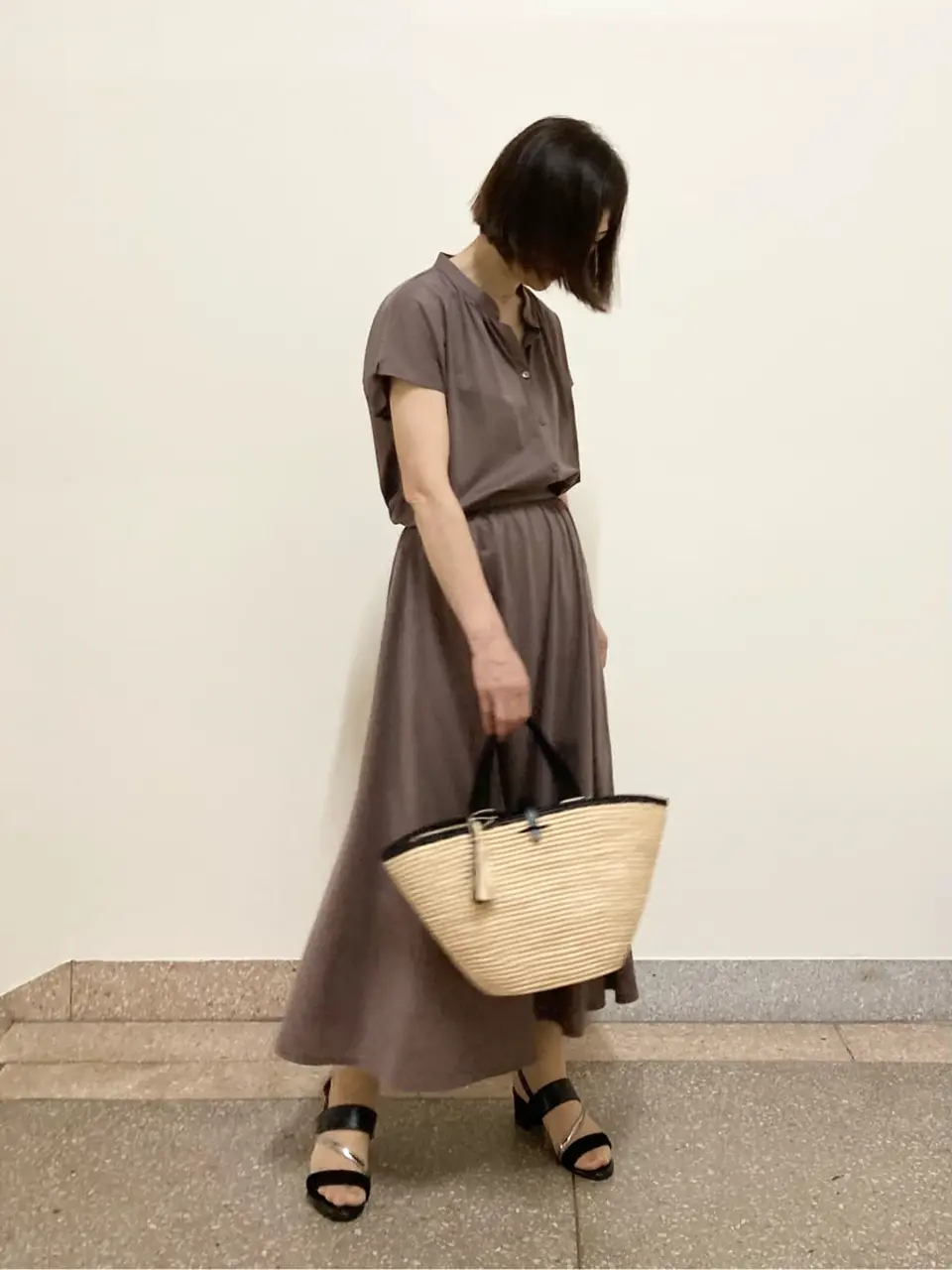 自由区 阿部 コーディネート画像