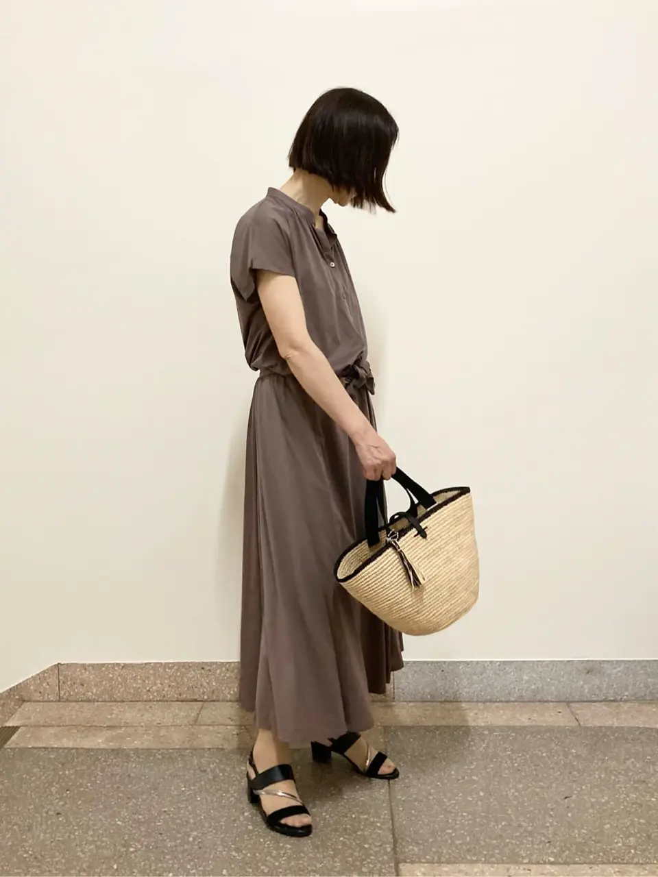 自由区 阿部 コーディネート画像